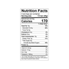 Theo Chocolate Coconut Almond 70% Dark Chocolate nutritional facts